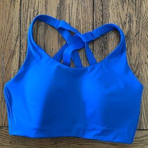 Lululemon Energy Bra High Support 32DD Royal blue